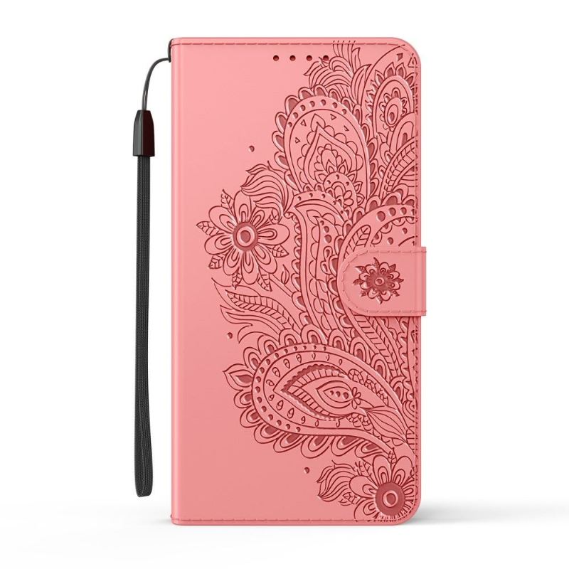 Lederhüllen Für iPhone 12 / 12 Pro Lena Paisley