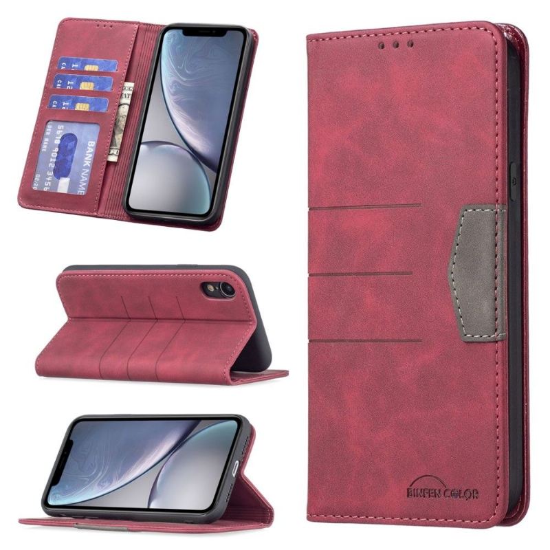 Flip Case Für iPhone XR Flip Case Binfen Color Flip Kunstleder