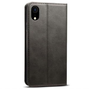 Flip Case Für iPhone XR Flip Case Flip-style-leder