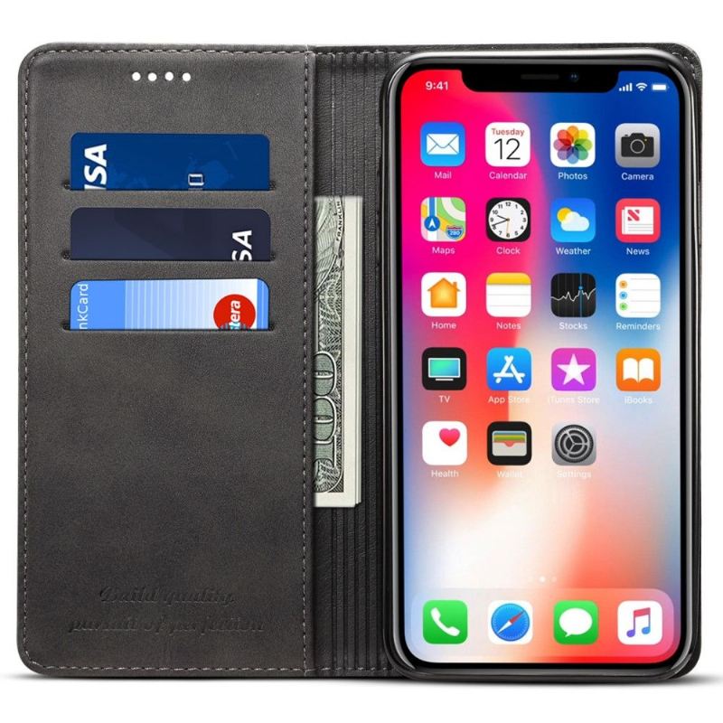 Flip Case Für iPhone XR Flip Case Flip-style-leder