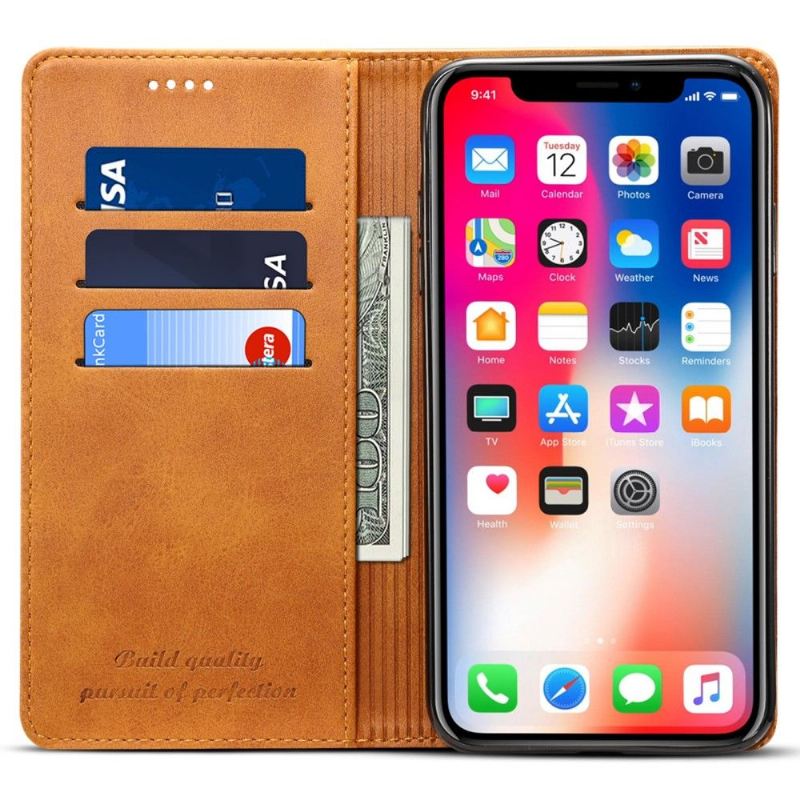 Flip Case Für iPhone XR Flip Case Flip-style-leder