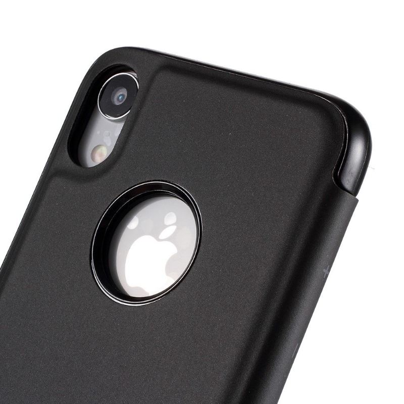 Handyhülle Für iPhone XR Schutzhülle Flip Case Spiegeleffekt