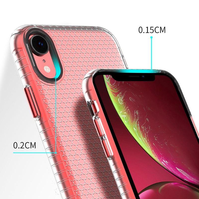 Handyhülle Für iPhone XR Wabe Transparent