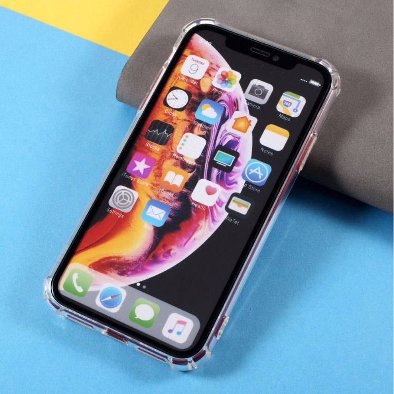 Hülle Für iPhone XR Transparente Verstärkte Ecken