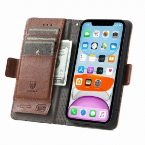 Lederhüllen Für iPhone XR Flip Case Flip-geschäft