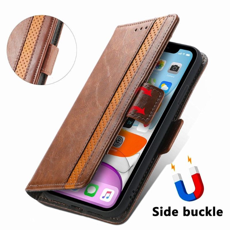 Lederhüllen Für iPhone XR Flip Case Flip-geschäft