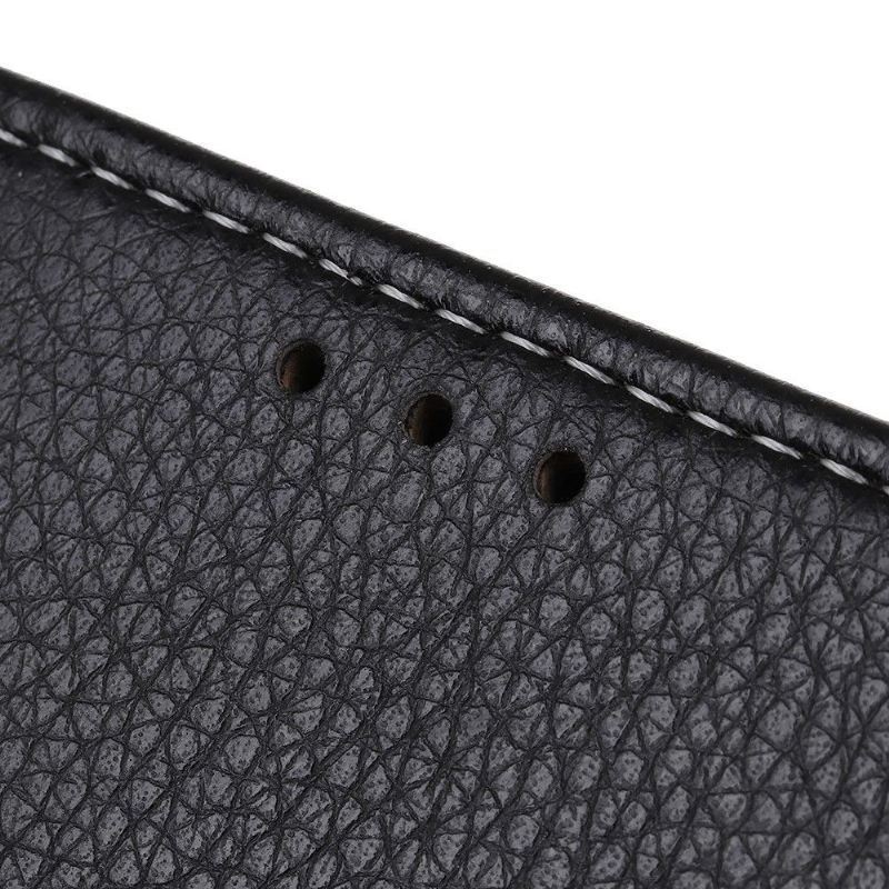 Flip Case Für Huawei Mate 30 Pro Freiliegende Nähte In Lederoptik