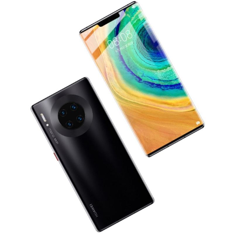 Huawei Mate 30 Pro - Displayschutzfolie Aus Gehärtetem Glas In Voller Größe - Schwarz