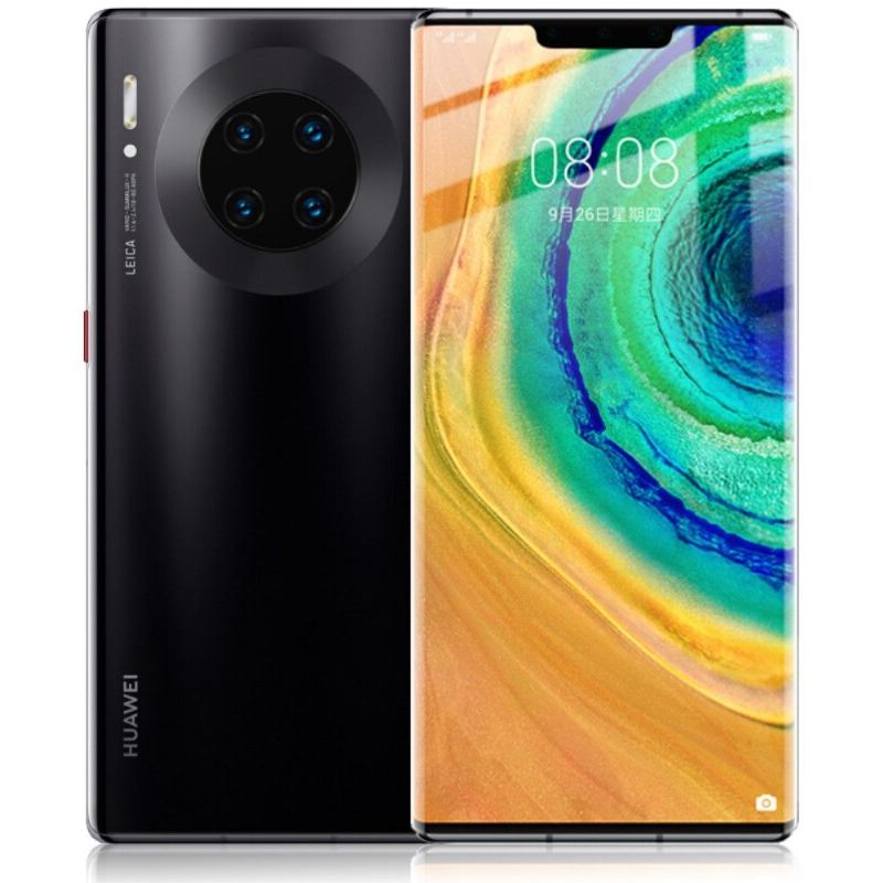 Huawei Mate 30 Pro - Displayschutzfolie Aus Gehärtetem Glas In Voller Größe - Schwarz