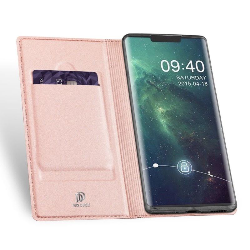 Lederhüllen Für Huawei Mate 30 Pro Satin Coating Kartenhalter