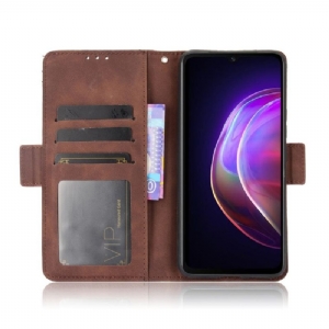 Flip Case Für Vivo V21 5G Premium Mit Kartenhalter