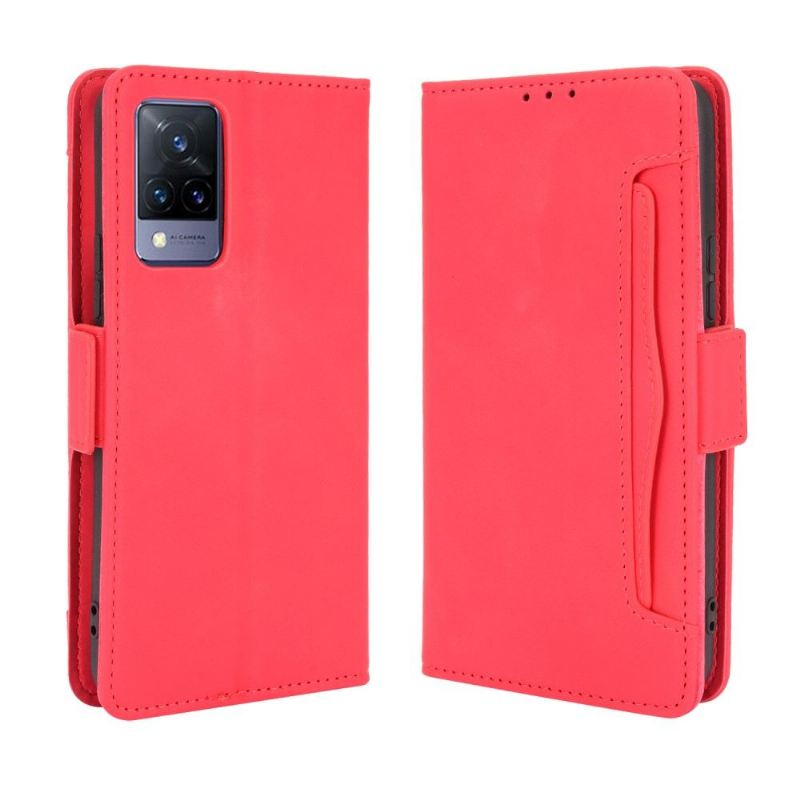 Flip Case Für Vivo V21 5G Premium Mit Kartenhalter