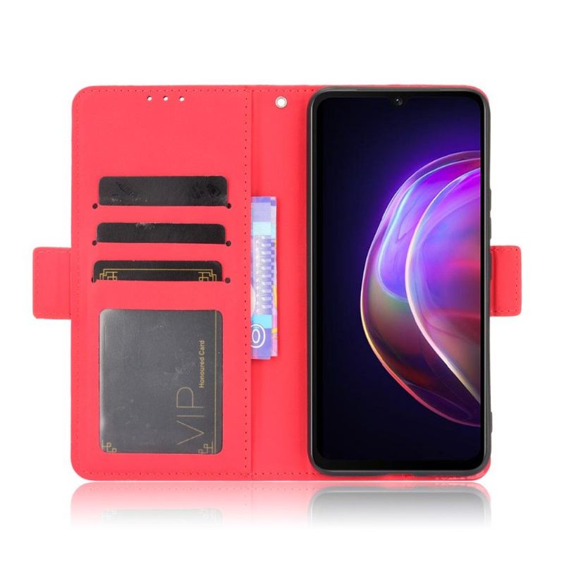 Flip Case Für Vivo V21 5G Premium Mit Kartenhalter