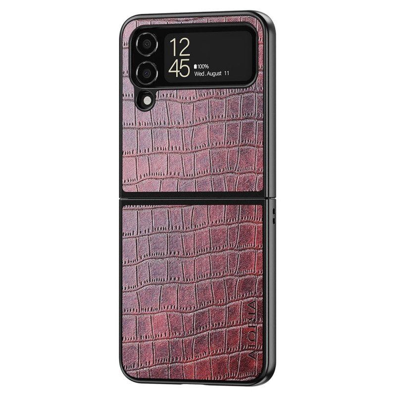 Handyhülle Für Samsung Galaxy Z Flip 4 Flip Case Aioria-krokodil