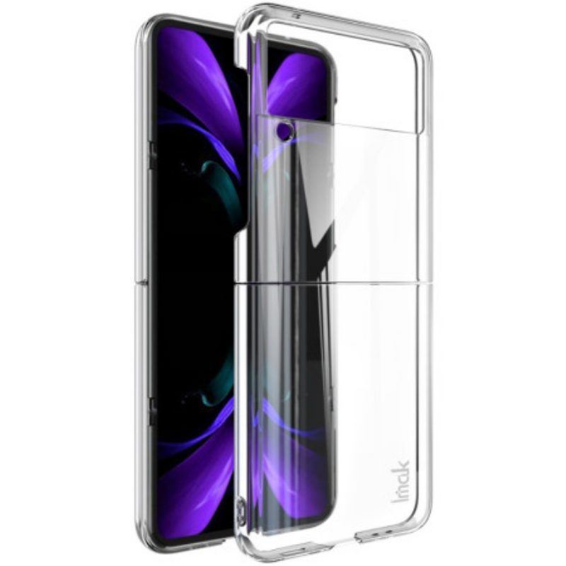 Handyhülle Für Samsung Galaxy Z Flip 4 Flip Case Imak Transparent