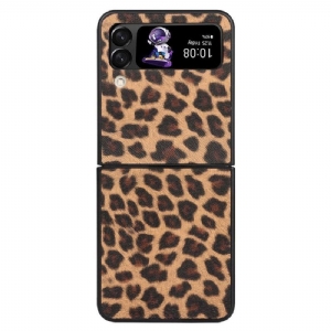 Handyhülle Für Samsung Galaxy Z Flip 4 Flip Case Leopard