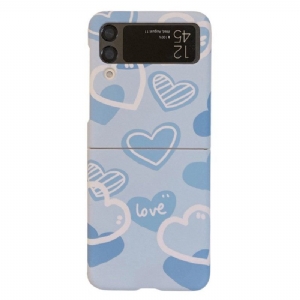 Handyhülle Für Samsung Galaxy Z Flip 4 Flip Case Liebesblumen