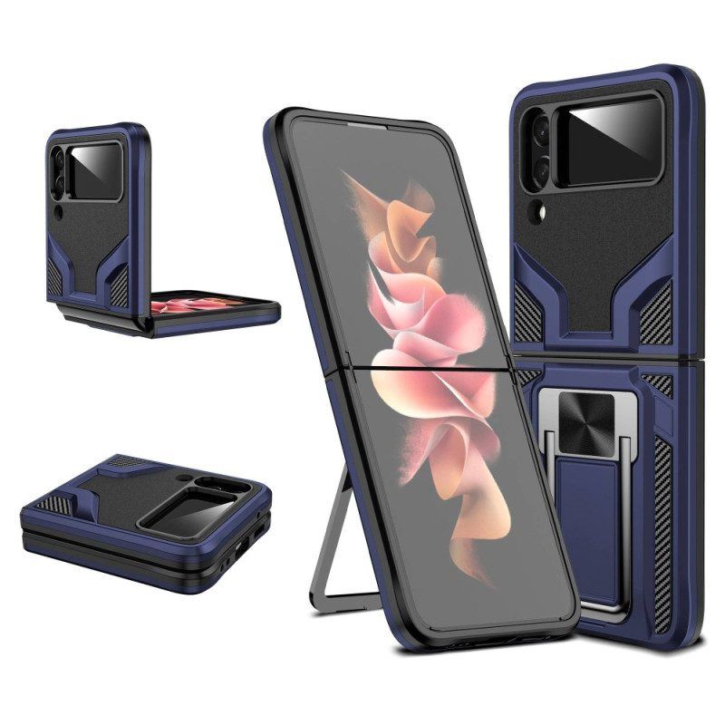 Handyhülle Für Samsung Galaxy Z Flip 4 Flip Case Ring-unterstützung