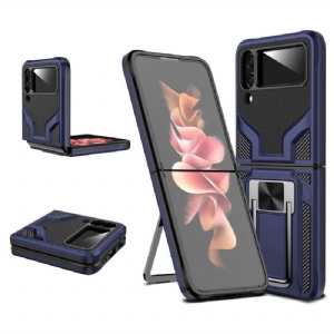 Handyhülle Für Samsung Galaxy Z Flip 4 Flip Case Ring-unterstützung