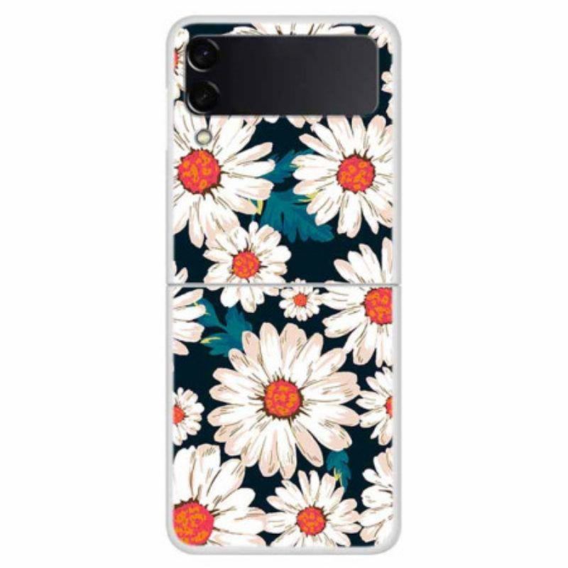 Hülle Für Samsung Galaxy Z Flip 4 Flip Case Gänseblümchen