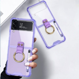 Hülle Für Samsung Galaxy Z Flip 4 Flip Case Getönt Mit Gkk Stylus