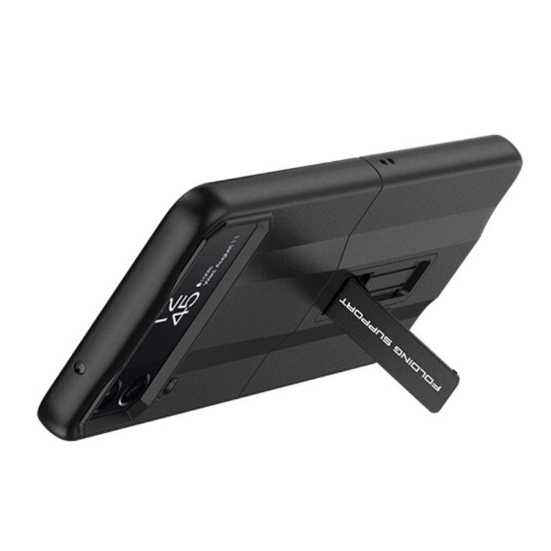 Hülle Für Samsung Galaxy Z Flip 4 Flip Case Gkk Integrierter Support