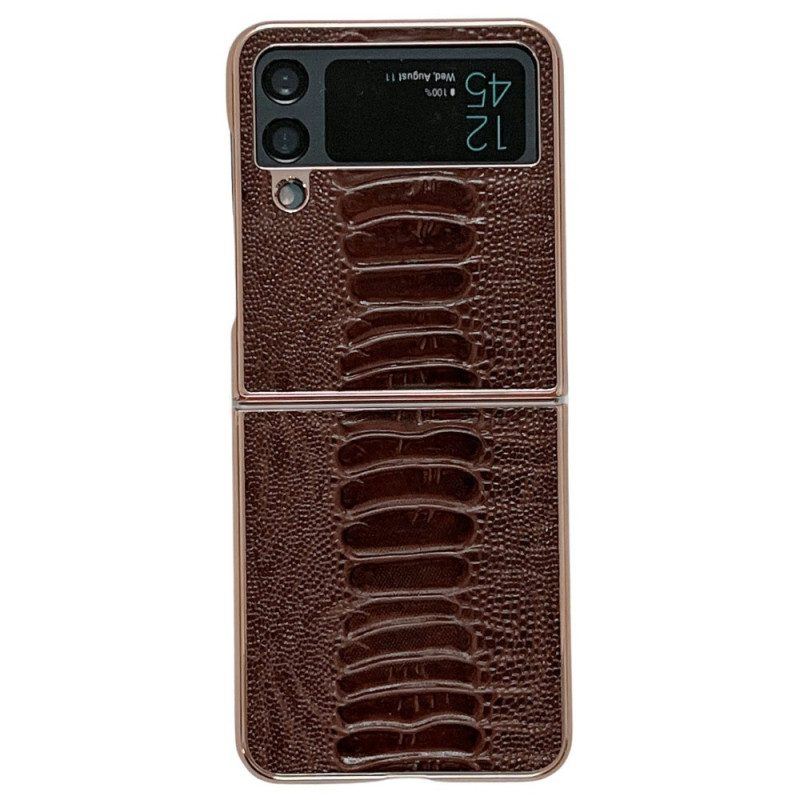 Hülle Für Samsung Galaxy Z Flip 4 Flip Case Krokodildesign