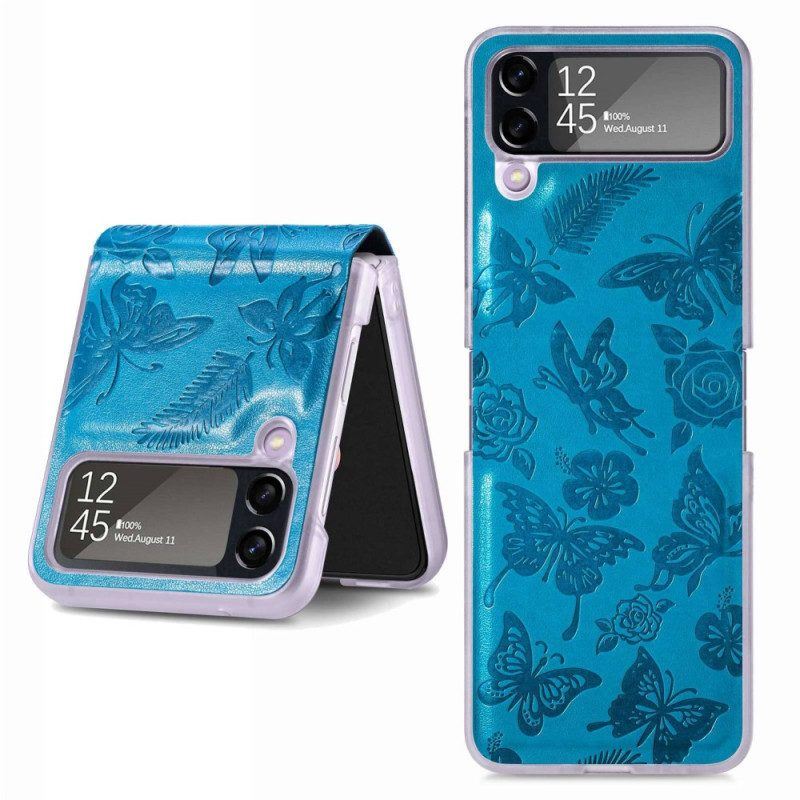 Hülle Für Samsung Galaxy Z Flip 4 Flip Case Nachtfalter