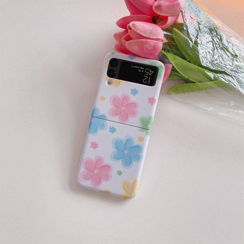 Hülle Für Samsung Galaxy Z Flip 4 Flip Case Schöne Blumen