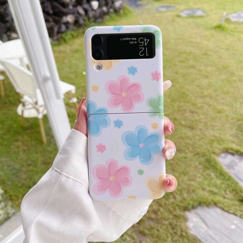 Hülle Für Samsung Galaxy Z Flip 4 Flip Case Schöne Blumen