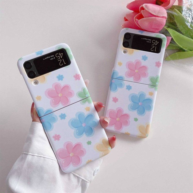 Hülle Für Samsung Galaxy Z Flip 4 Flip Case Schöne Blumen