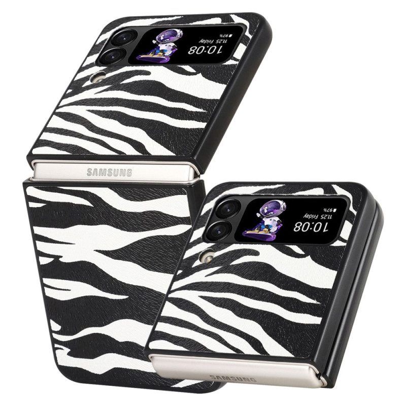 Hülle Für Samsung Galaxy Z Flip 4 Flip Case Zebra