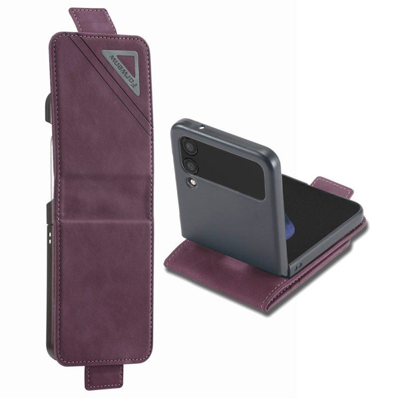 Lederhüllen Für Samsung Galaxy Z Flip 4 Flip Case Forwenw Ledereffekt