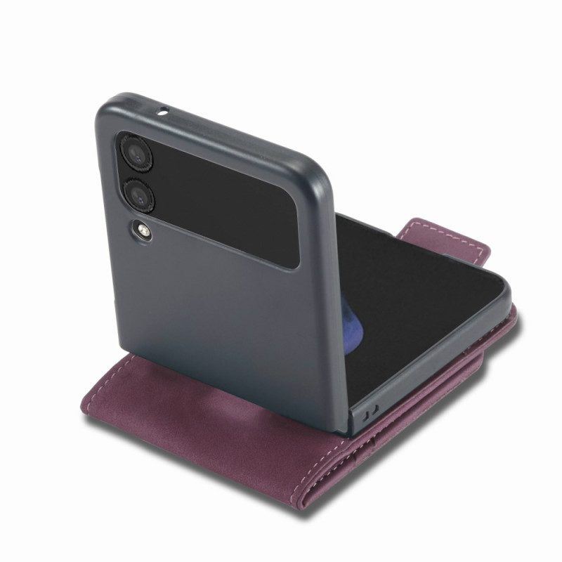 Lederhüllen Für Samsung Galaxy Z Flip 4 Flip Case Forwenw Ledereffekt