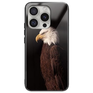 Hülle iPhone 16 Pro Max Handyhülle Eagle-musterdruck Aus Gehärtetem Glas