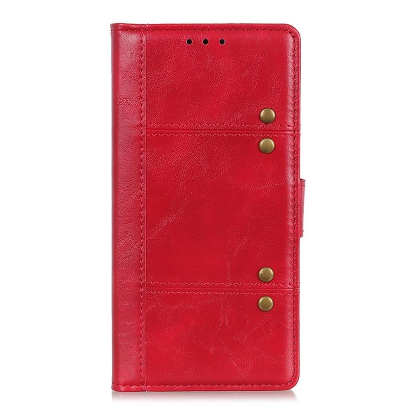 Case Für Sony Xperia 1 II Flip Case Premium Mit Nieten