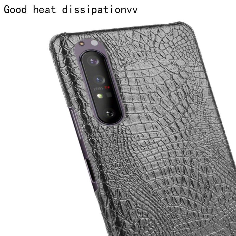 Hülle Für Sony Xperia 1 II Croc Skin-effekt