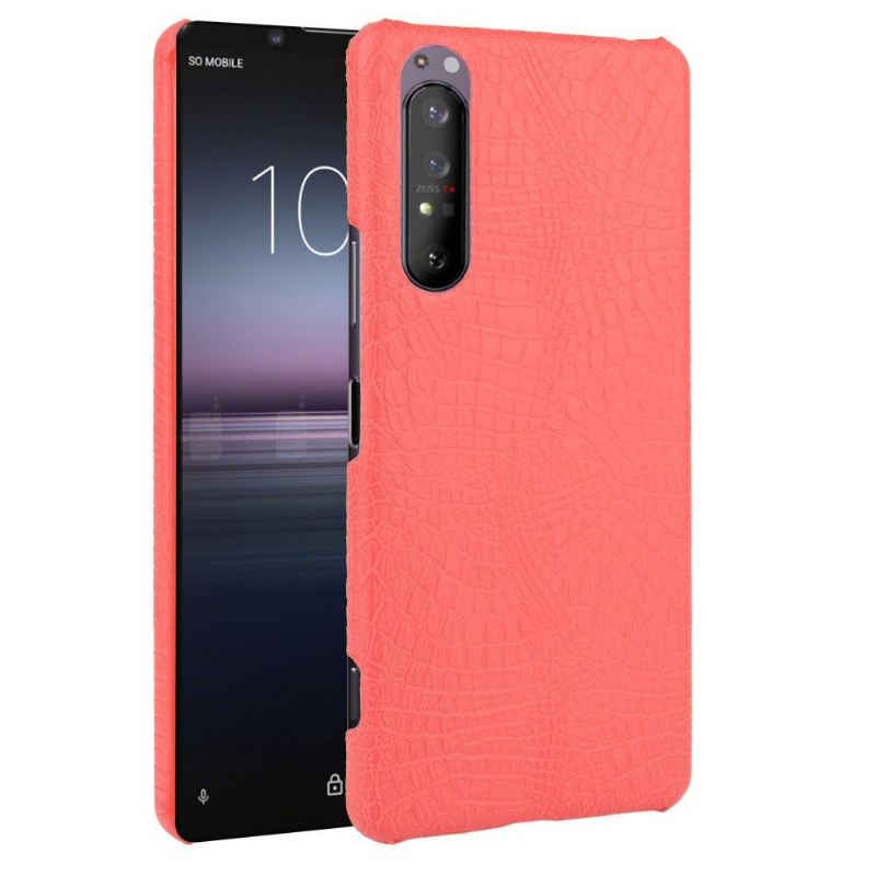 Hülle Für Sony Xperia 1 II Croc Skin-effekt