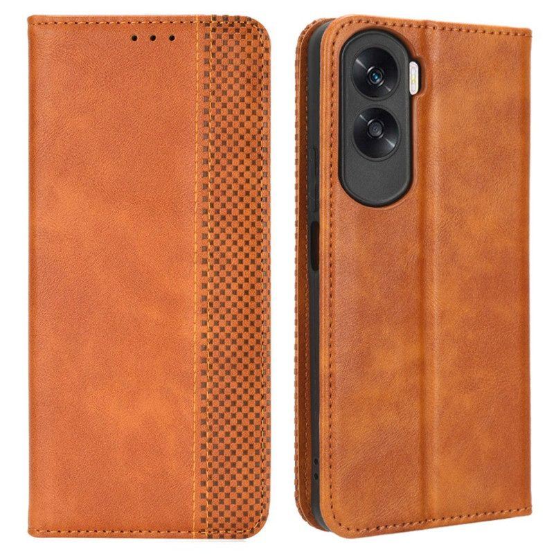 Schutzhülle Für Honor 90 Lite Flip Case Retro