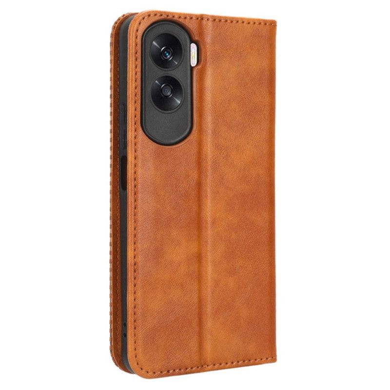 Schutzhülle Für Honor 90 Lite Flip Case Retro