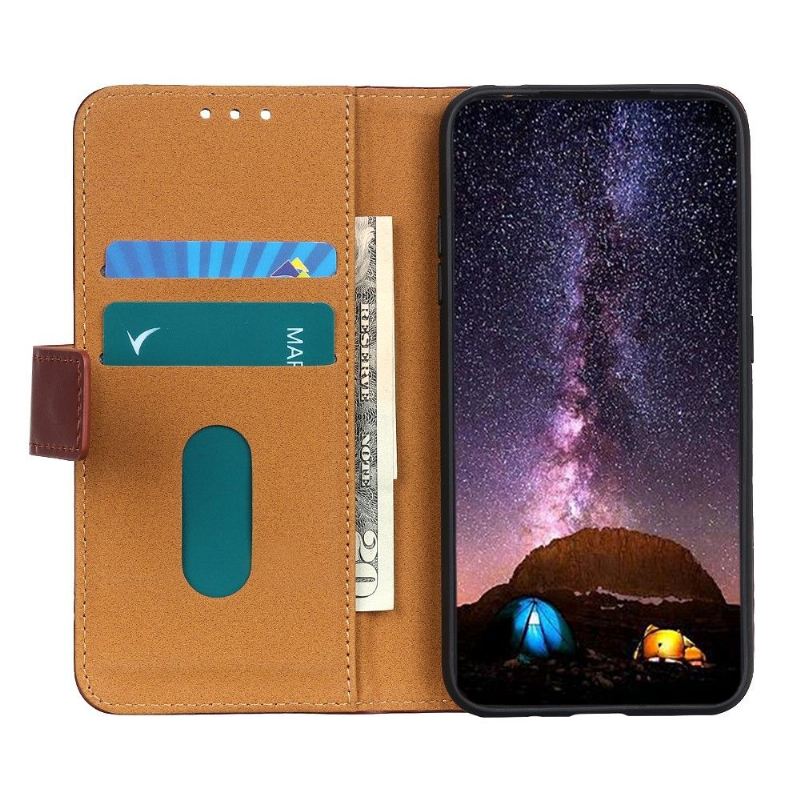 Flip Case Für Oppo Reno 6 Pro 5G Dreifarbige Melodie