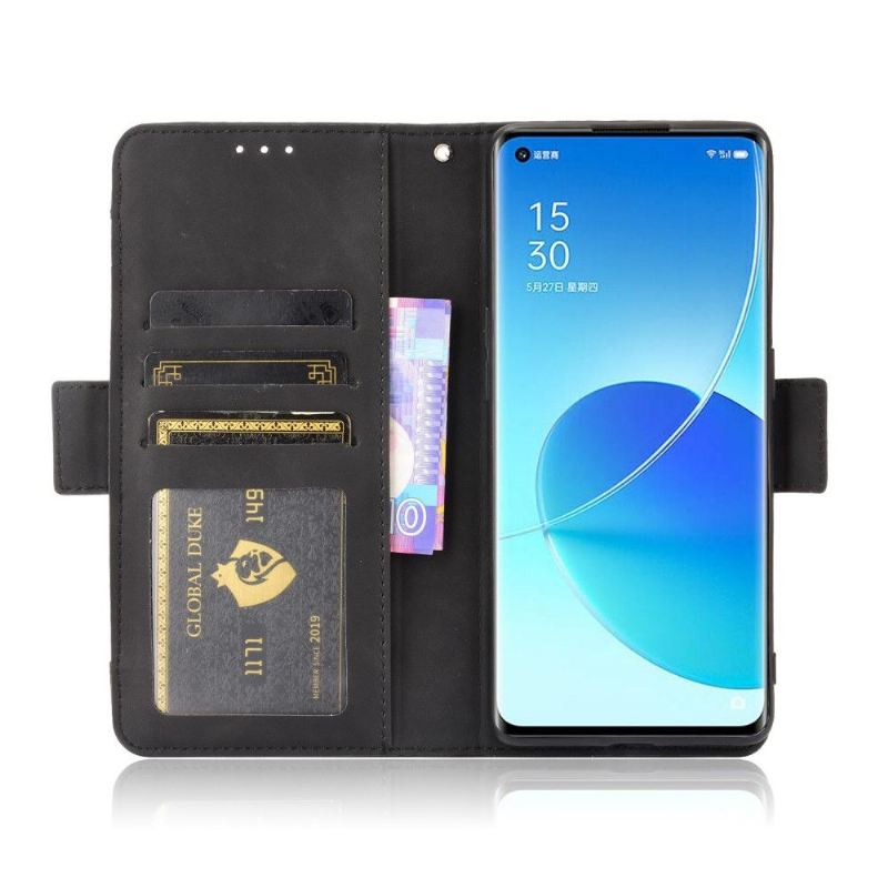 Flip Case Für Oppo Reno 6 Pro 5G Premium Mit Kartenhalter