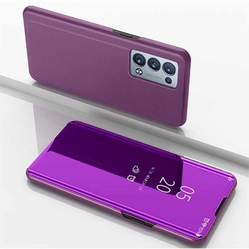 Hülle Für Oppo Reno 6 Pro 5G Flip Case Spiegeleffekt