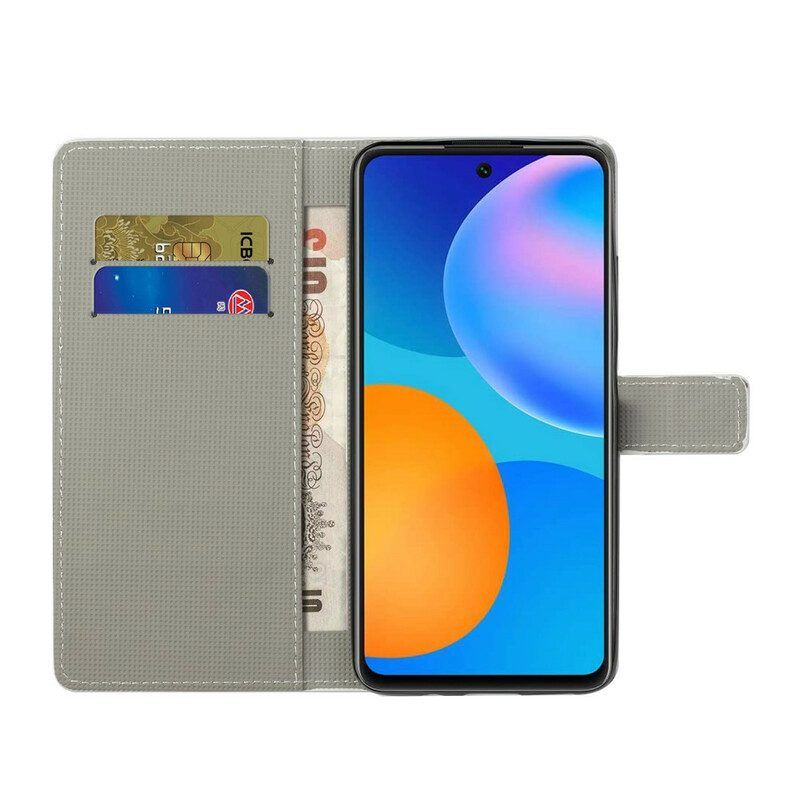 Flip Case Für Xiaomi Redmi Note 10 5G Amerikanische Flagge