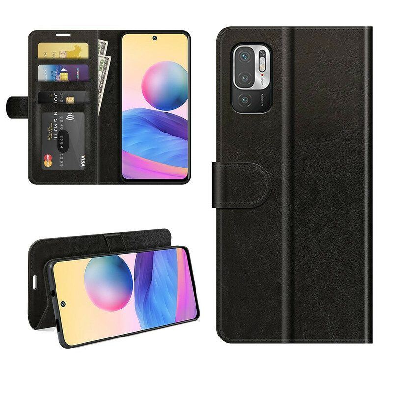 Flip Case Für Xiaomi Redmi Note 10 5G Einfarbig