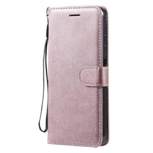 Flip Case Für Xiaomi Redmi Note 10 5G Einfarbig