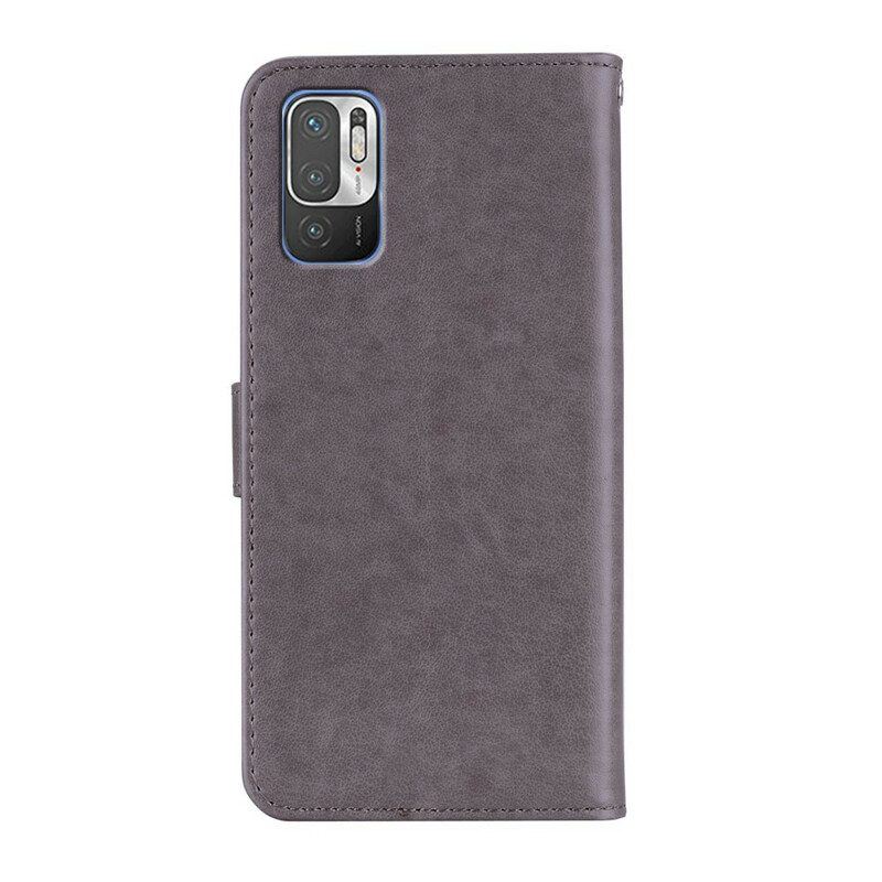 Flip Case Für Xiaomi Redmi Note 10 5G Eule Und Charme