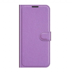 Flip Case Für Xiaomi Redmi Note 10 5G Klassisches Kunstleder