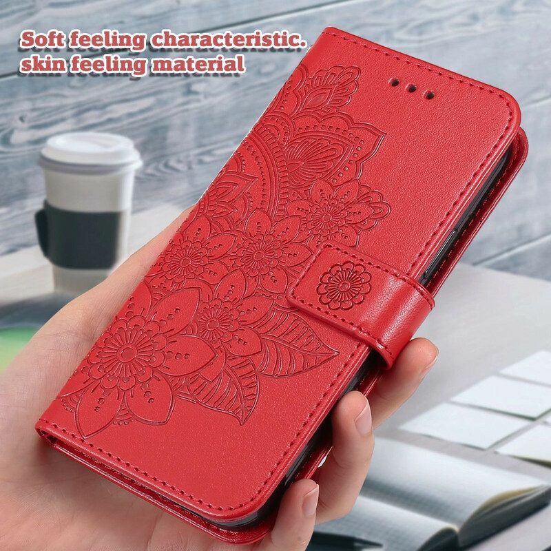 Flip Case Für Xiaomi Redmi Note 10 5G Mandala