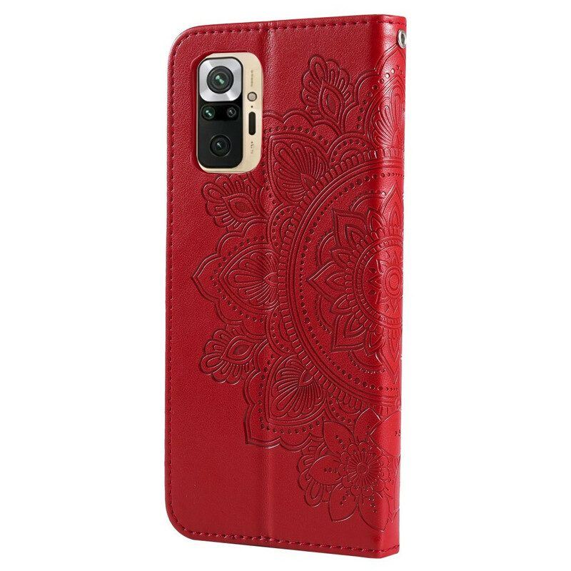 Flip Case Für Xiaomi Redmi Note 10 5G Mandala